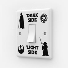 Load image into Gallery viewer, Star Wars Light Switch Decal Sticker

