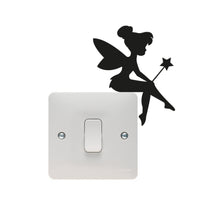 Load image into Gallery viewer, Tinkerbell Fairy Wall Decal for Light Switch
