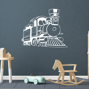 Steam Train Wall Decal