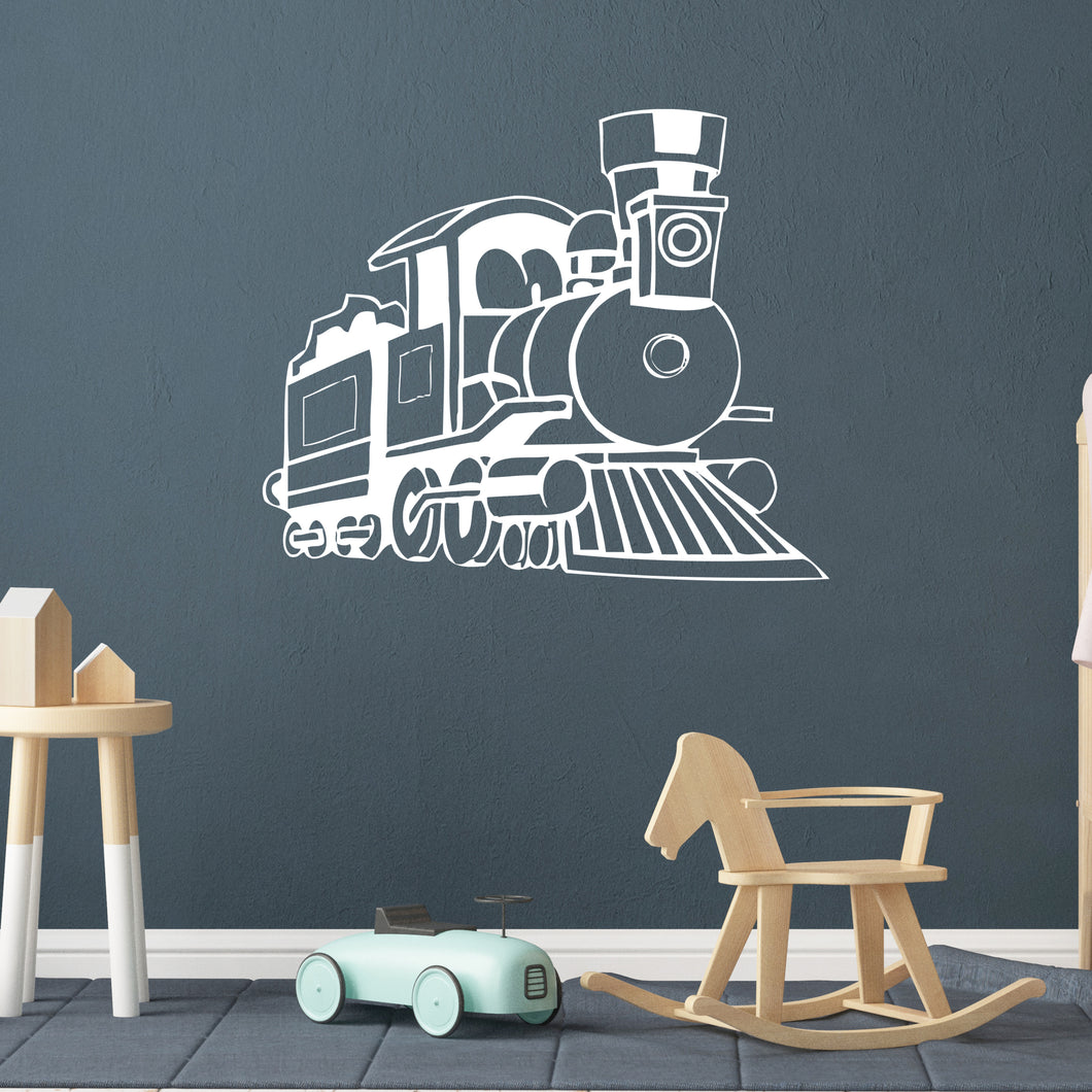 Steam Train Wall Decal