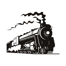 Load image into Gallery viewer, Steam Train Wall Decal

