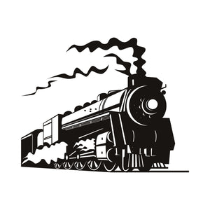 Steam Train Wall Decal