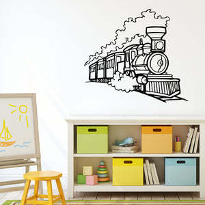 Steam Train Wall Decal