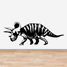 Load image into Gallery viewer, Triceratops Dinosaur Wall Decal
