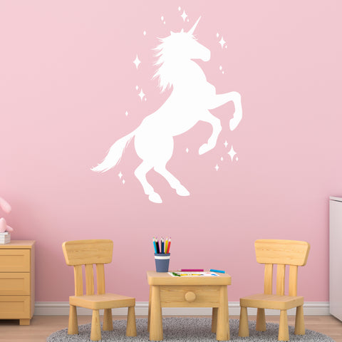 Unicorn Wall Decals for Girls Bedroom Wall