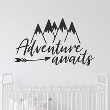 Load image into Gallery viewer, Adventure Awaits Wall Decal for the Home
