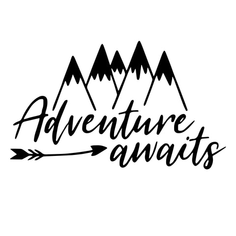 Adventure Awaits Wall Decal for the Home