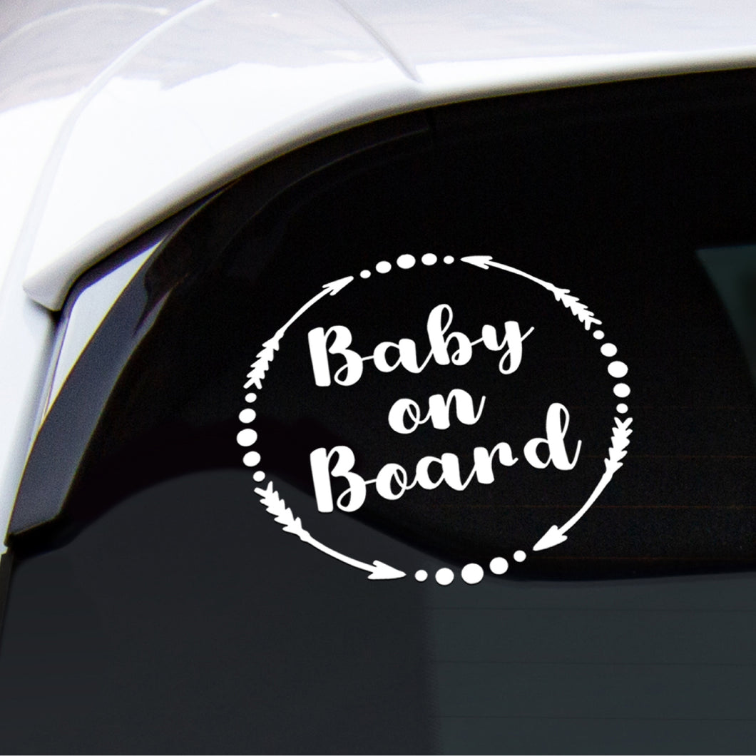 Baby on board Decal