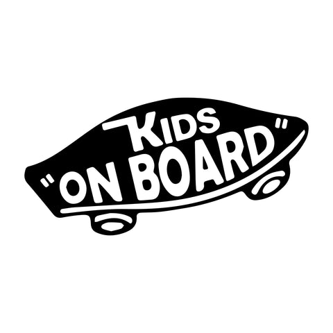 Kids on Board Vehicle Decal Sticker
