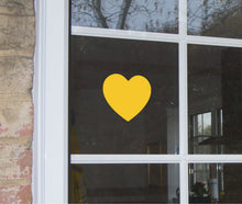 Load image into Gallery viewer, Yellow Heart Decal
