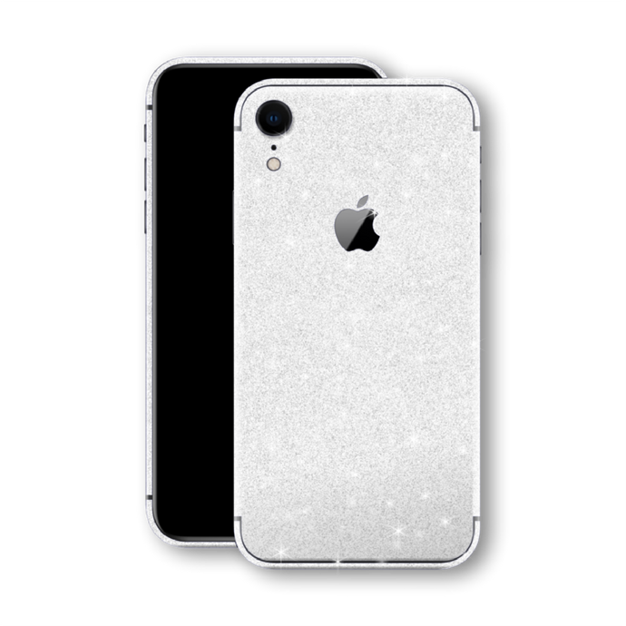 iPhone XR Phone Skin in Diamond White 