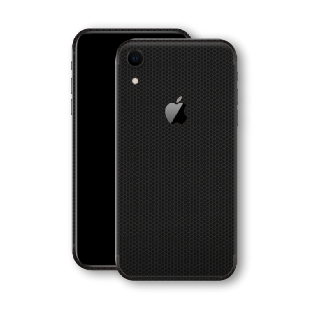 iPhone XR Textured Black Matrix Skin