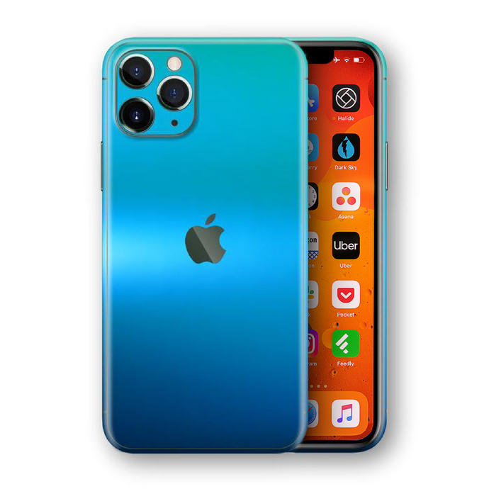 Caribbean Shimmer Blue Skin for iPhone 11 Pro