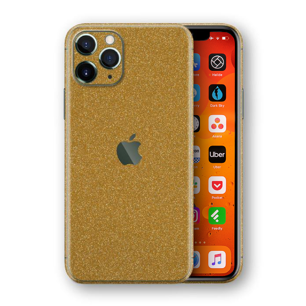 iPhone 11 Pro Max Diamond Gold Skin – Skinzilla - Main Image